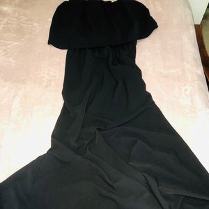 Long Black Dress- The Impeccable Pig